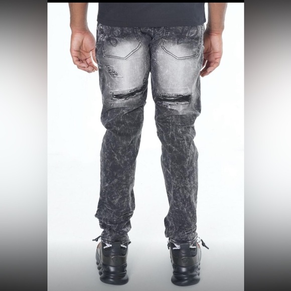 FROST ORIGINALS ALL OVER SHREDDED JEANS - Picture 2 of 4